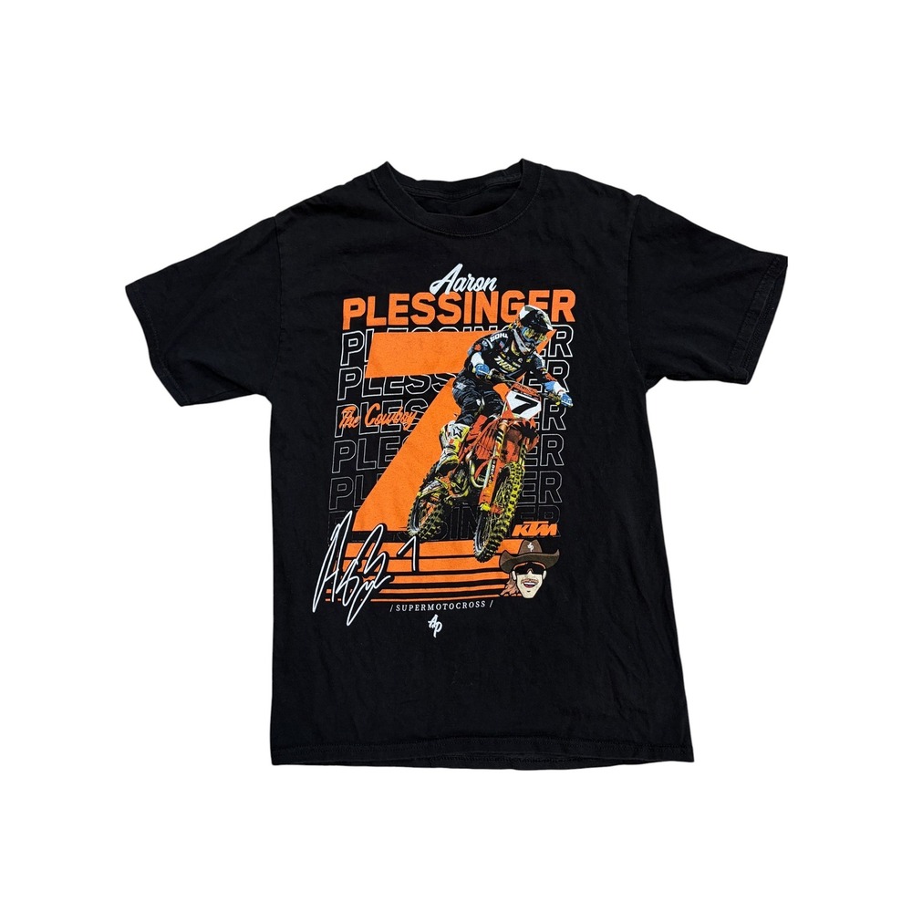 Kids Aaron Plessinger 7 SuperMotocross KTM Graphic T-Shirt Medium
